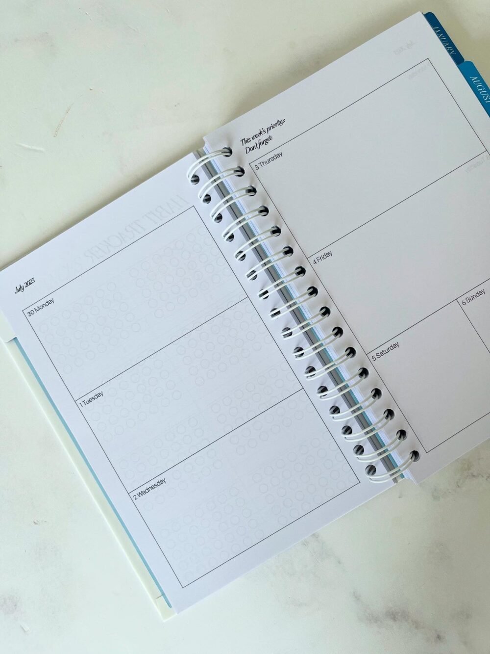 Weekly Planner 2025-2026 - Image 5